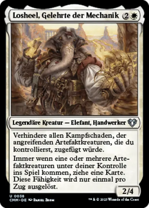 Losheel, Gelehrte der Mechanik