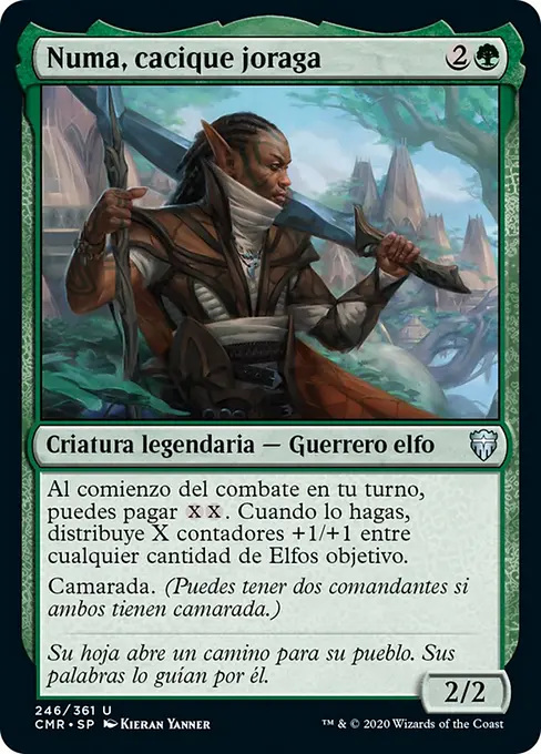 Numa, cacique joraga