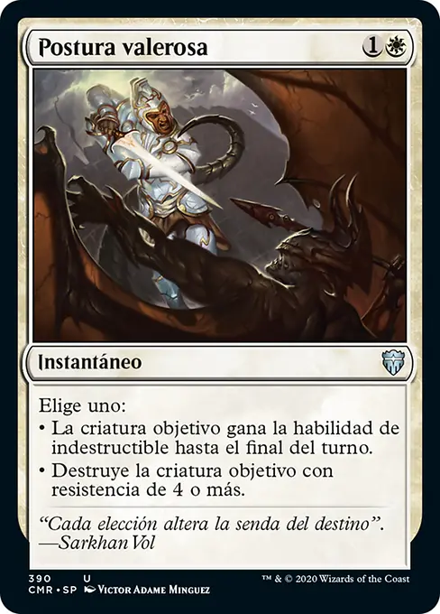 Postura valerosa