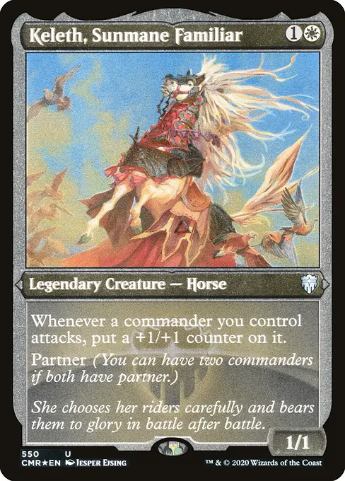 Keleth, Sunmane Familiar
