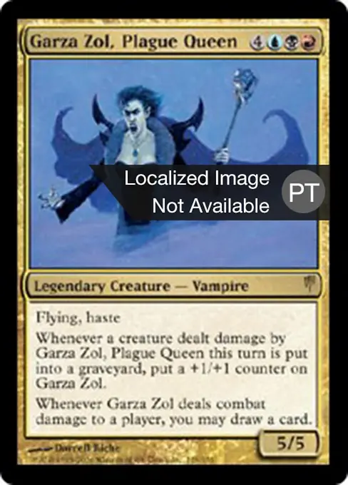 Garza Zol, Rainha da Praga