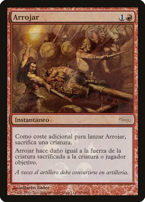 Arrojar
