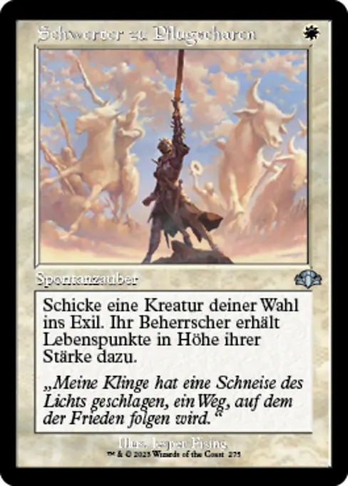 Schwerter zu Pflugscharen