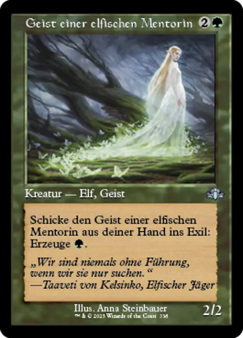 Geist einer elfischen Mentorin