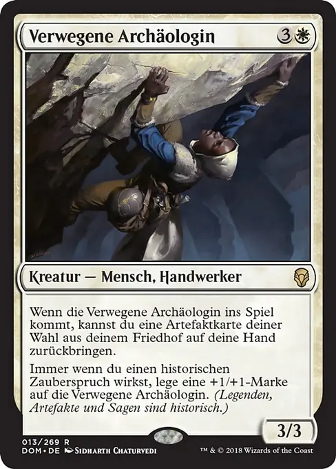 Verwegene Archäologin