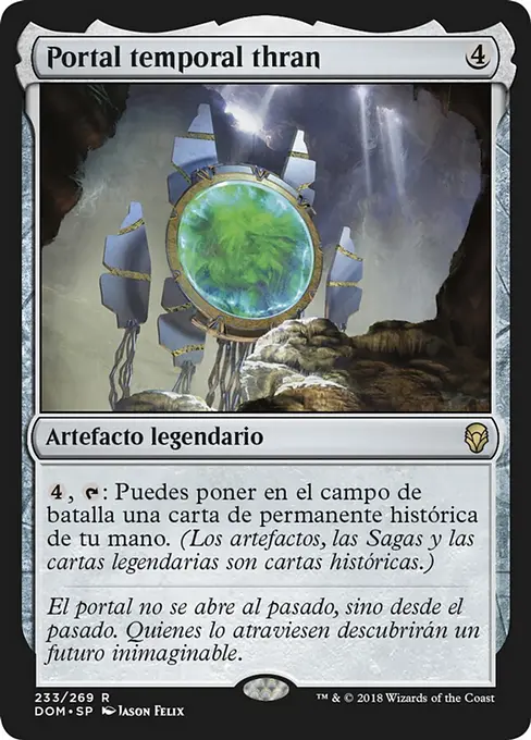 Portal temporal thran