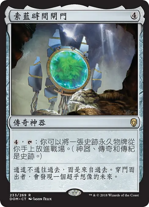 索藍時間閘門