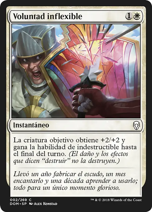 Voluntad inflexible