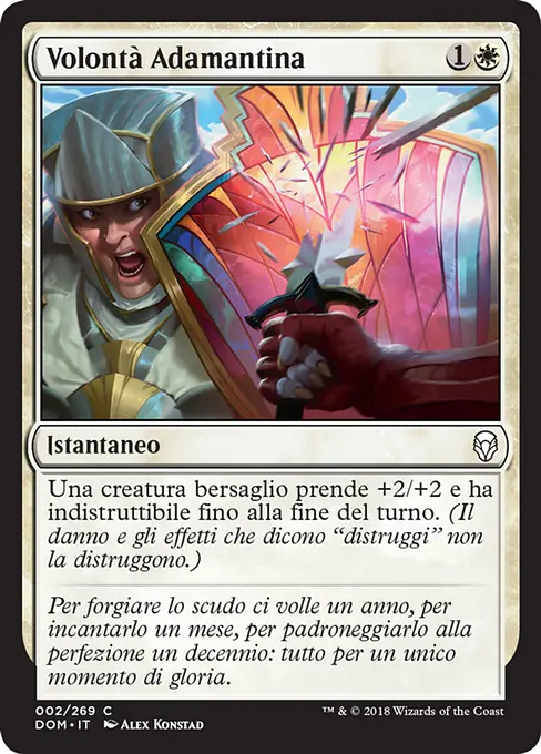 Volontà Adamantina