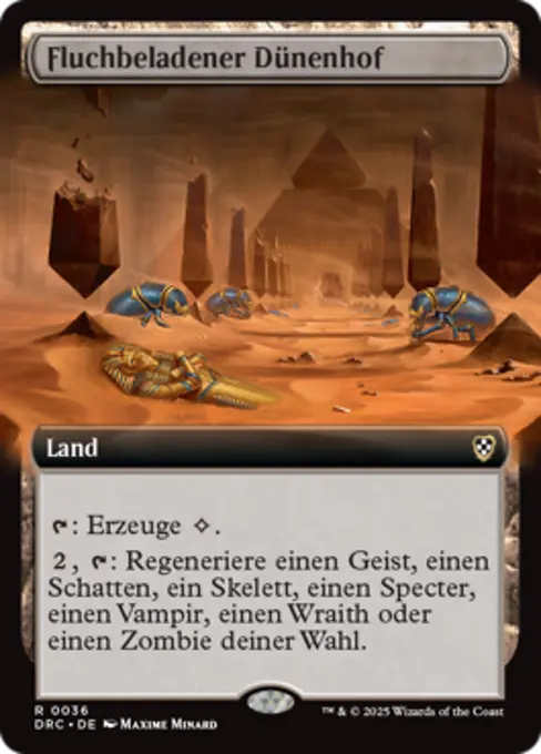 Fluchbeladener Dünenhof