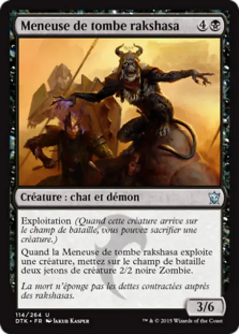 Meneuse de tombe rakshasa