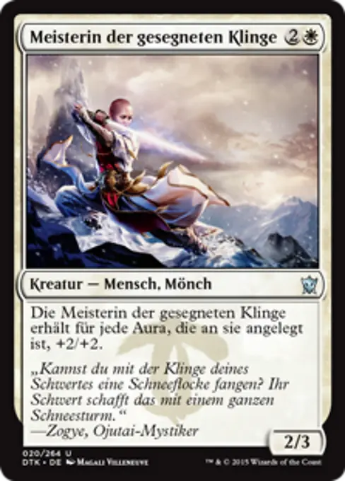 Meisterin der gesegneten Klinge