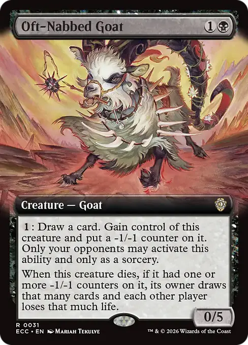 Oft-Nabbed Goat