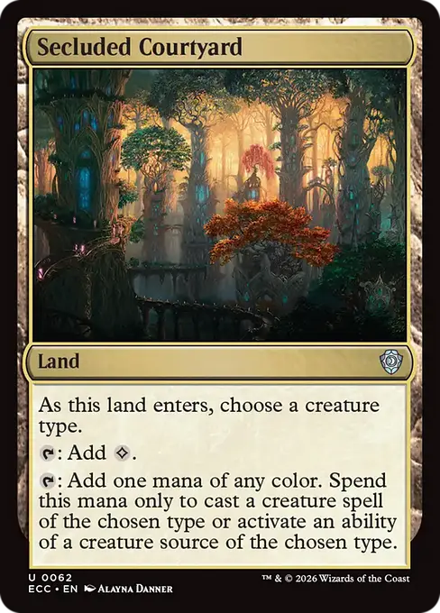 Secluded Courtyard