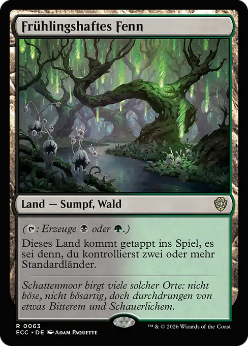 Frühlingshaftes Fenn