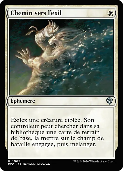 Chemin vers l'exil