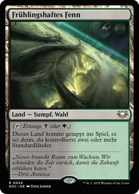 Frühlingshaftes Fenn