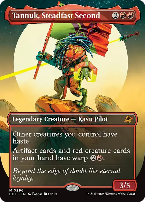 Tannuk, Steadfast Second
