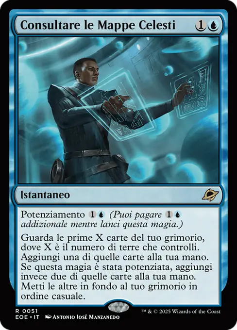 Consultare le Mappe Celesti