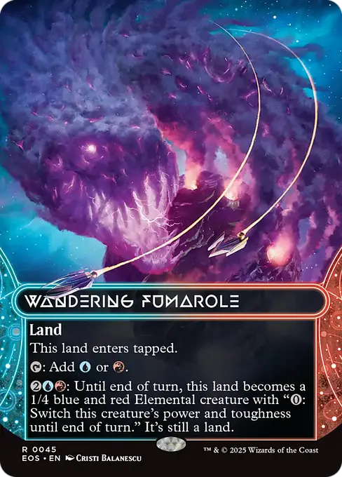 Wandering Fumarole