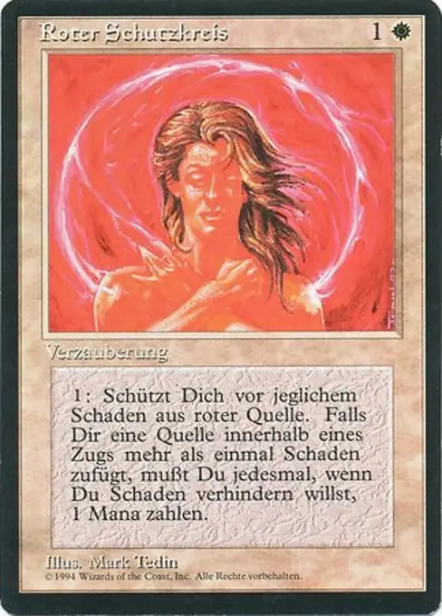 Schutzkreis gegen Rot
