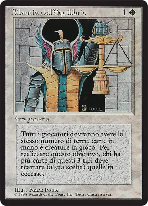 Bilancia dell'Equilibrio