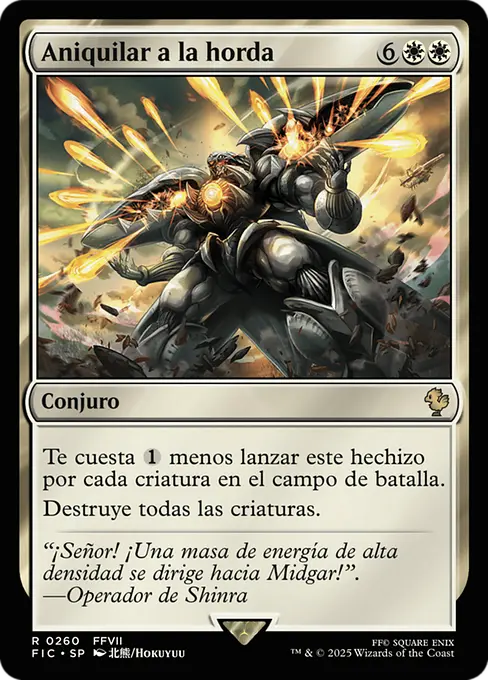 Aniquilar a la horda