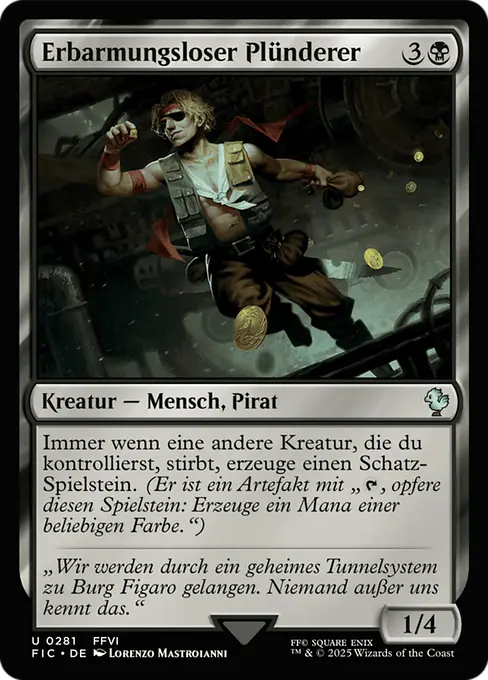 Erbarmungsloser Plünderer