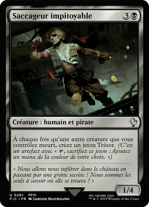 Saccageur impitoyable