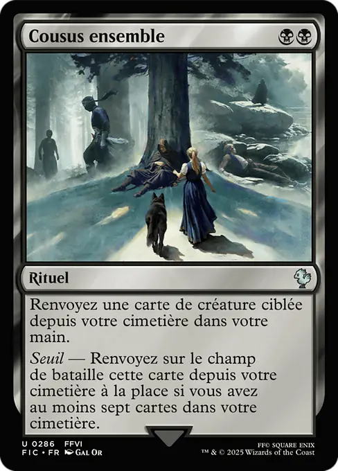 Cousus ensemble