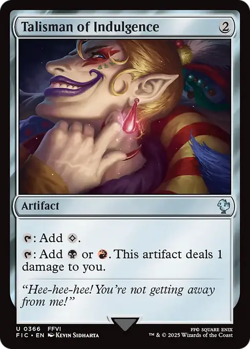 Talisman of Indulgence