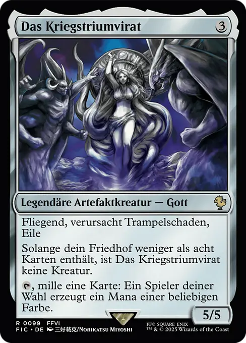 Das Kriegstriumvirat