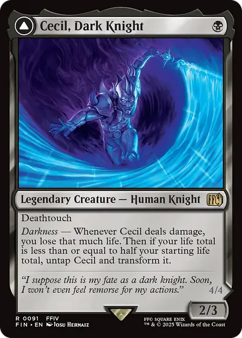 Cecil, Dark Knight