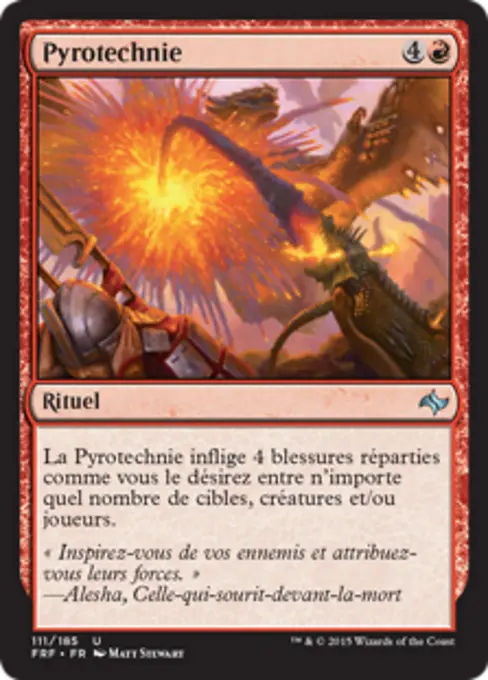 Pyrotechnie