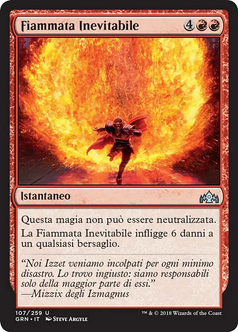 Fiammata Inevitabile
