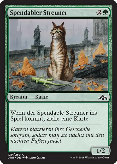 Spendabler Streuner