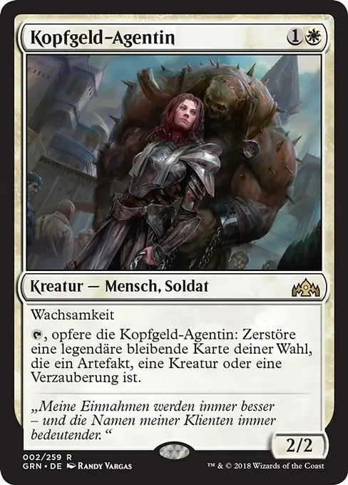 Kopfgeld-Agentin
