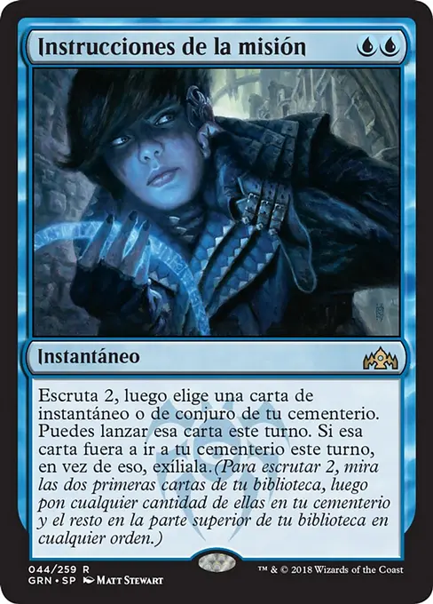 Instrucciones de la misión