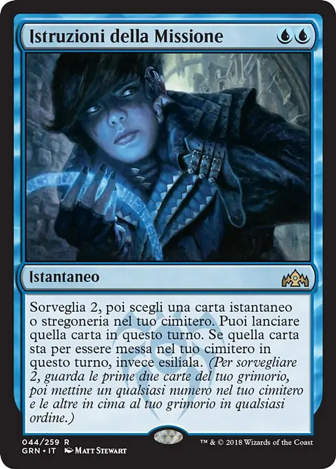 Istruzioni della Missione