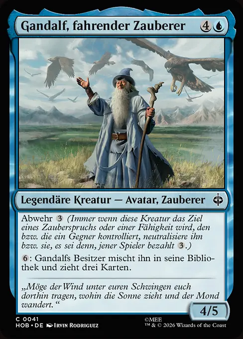Gandalf, fahrender Zauberer