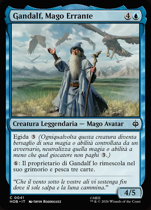 Gandalf, Mago Errante