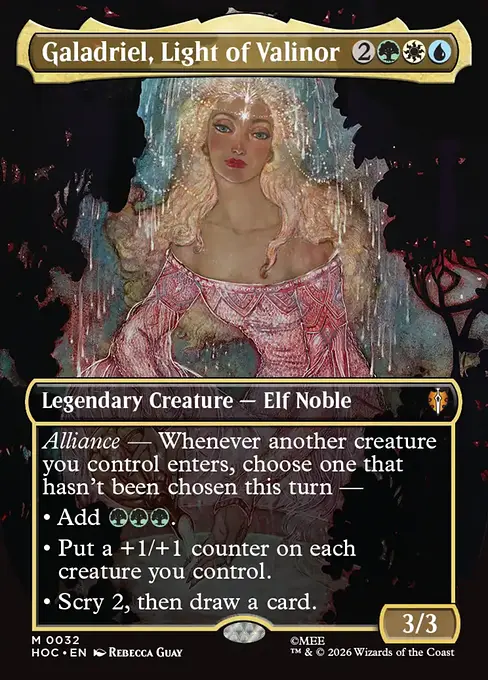 Galadriel, Light of Valinor