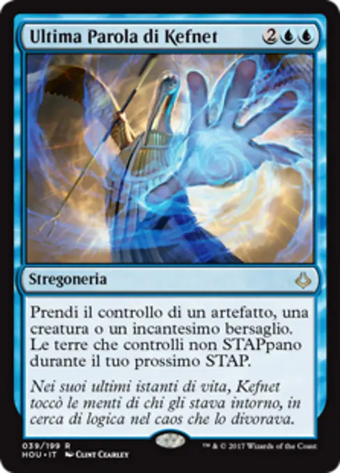 Ultima Parola di Kefnet