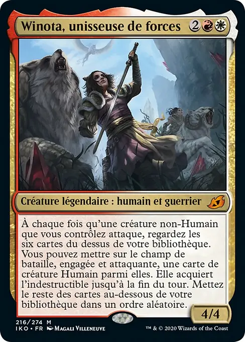 Winota, unisseuse de forces