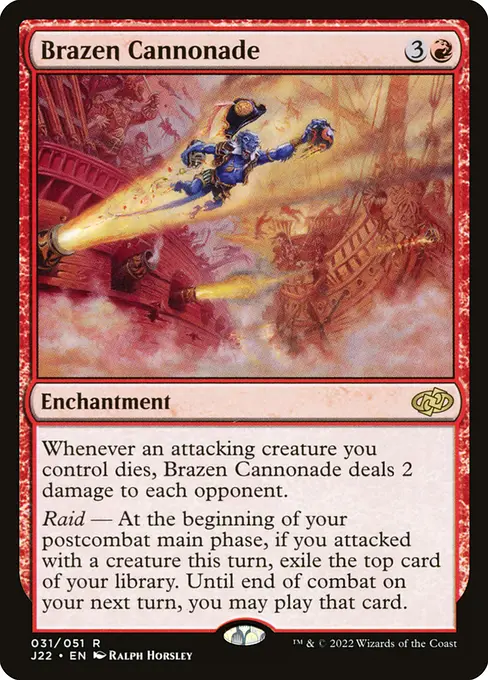 Brazen Cannonade