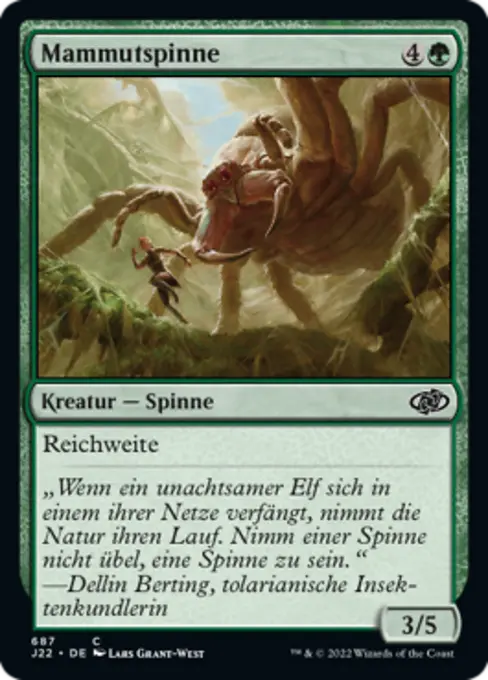 Mammutspinne