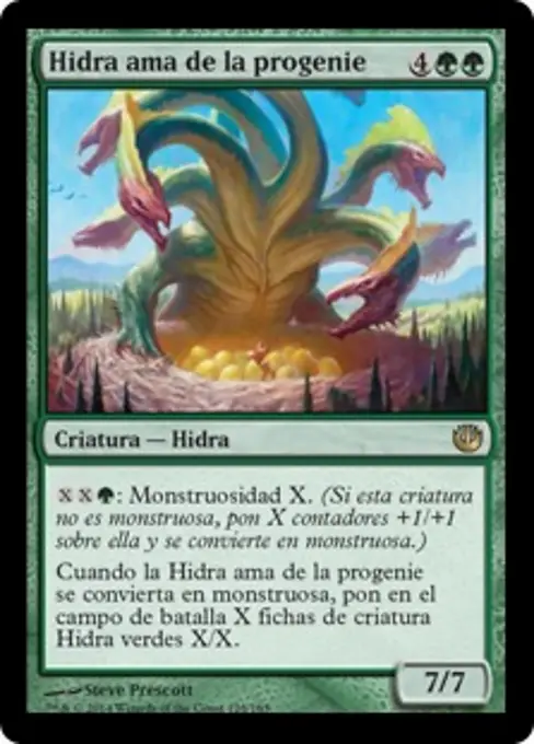 Hidra ama de la progenie