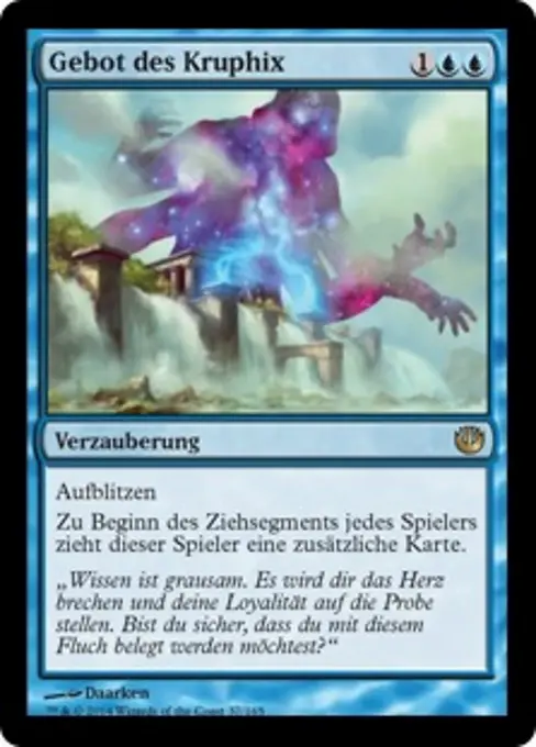 Gebot des Kruphix