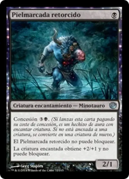 Pielmarcada retorcido