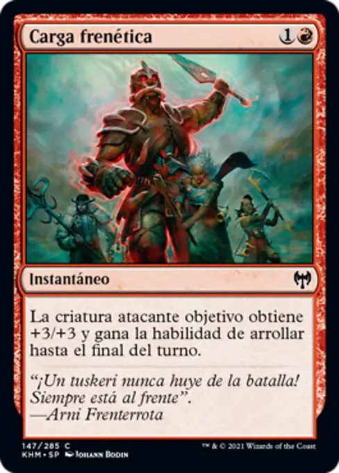 Carga frenética
